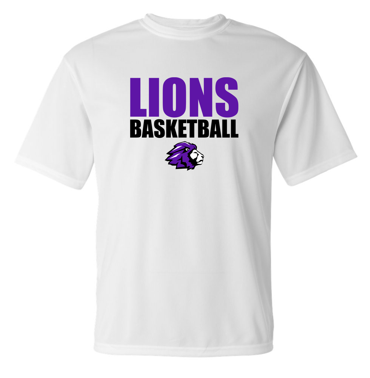 Trinity Lions Basketball Cotton & Dri Fit T-Shirt Apparel